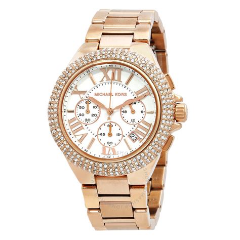 michael kors camille crystal watch|mk6995.